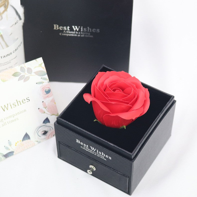 Acrylic Jewelry Packaging Box for Necklace and Ring
