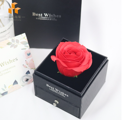 Acrylic Jewelry Packaging Box for Necklace and Ring